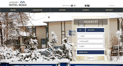 Desktop Screenshot of hotelmara.lv